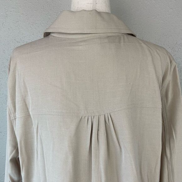 NWOT Appleseed’s Button Down Jacket Size XL - Picture 7 of 9